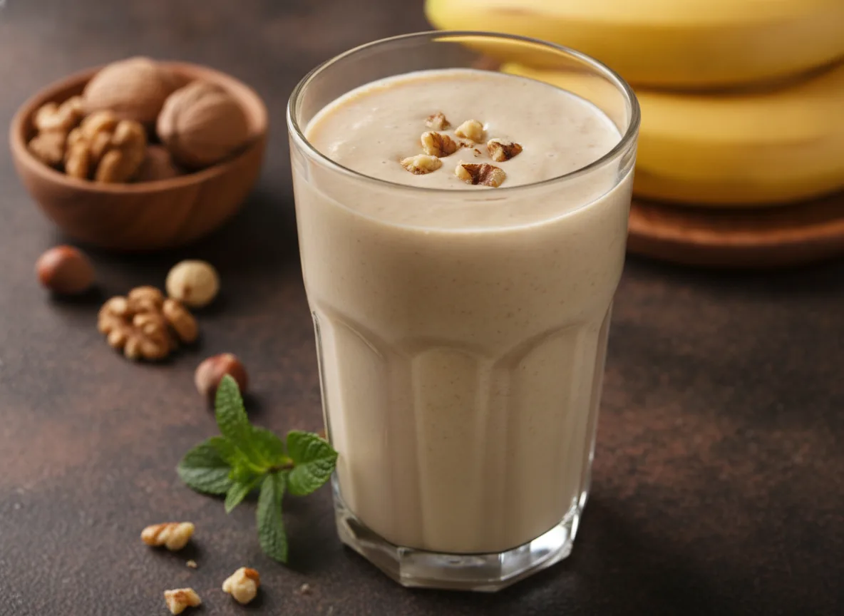 Batido de proteínas saludable