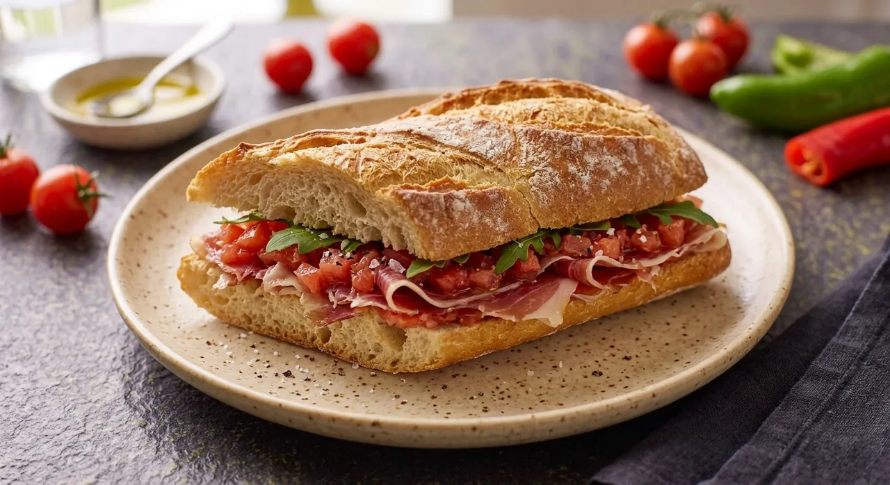 Bocadillo de jamón