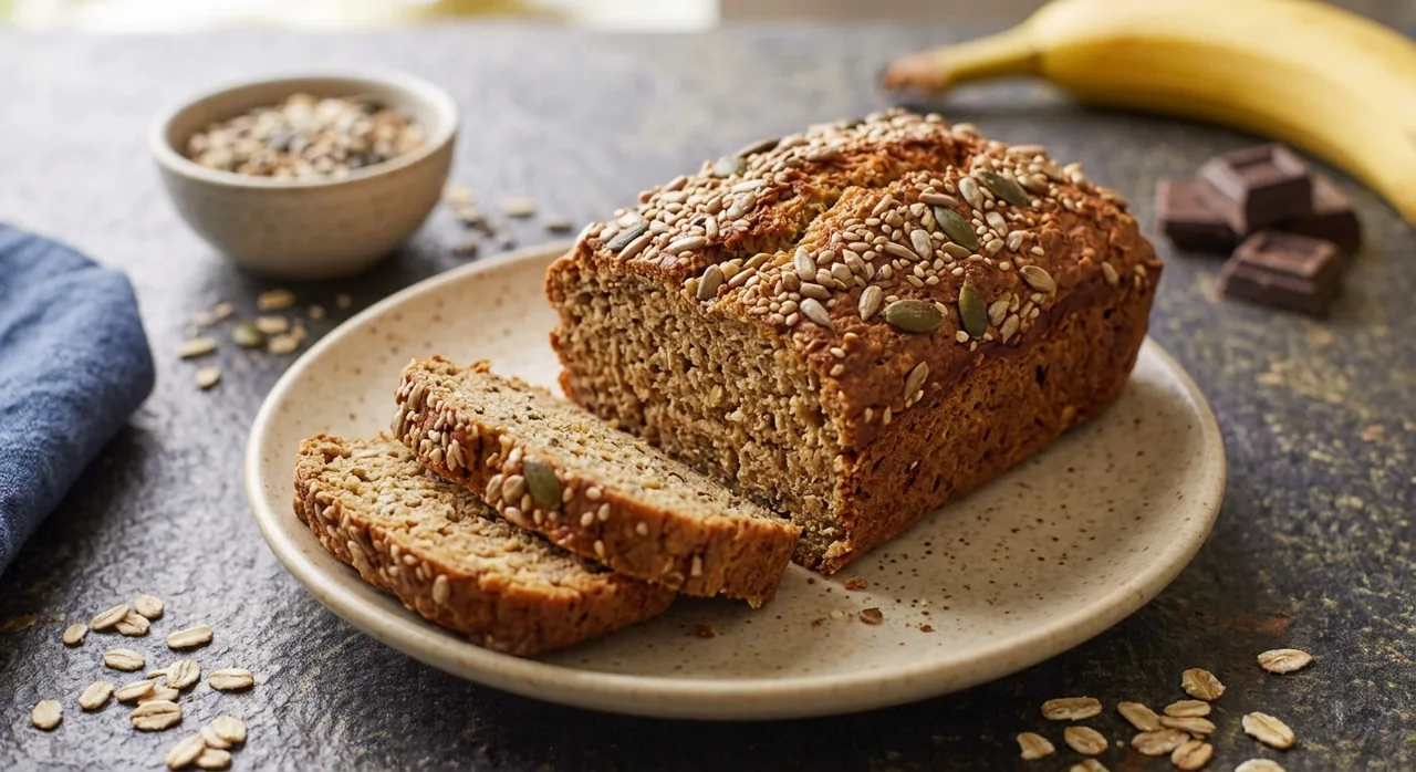 Pan de avena y semillas casero
